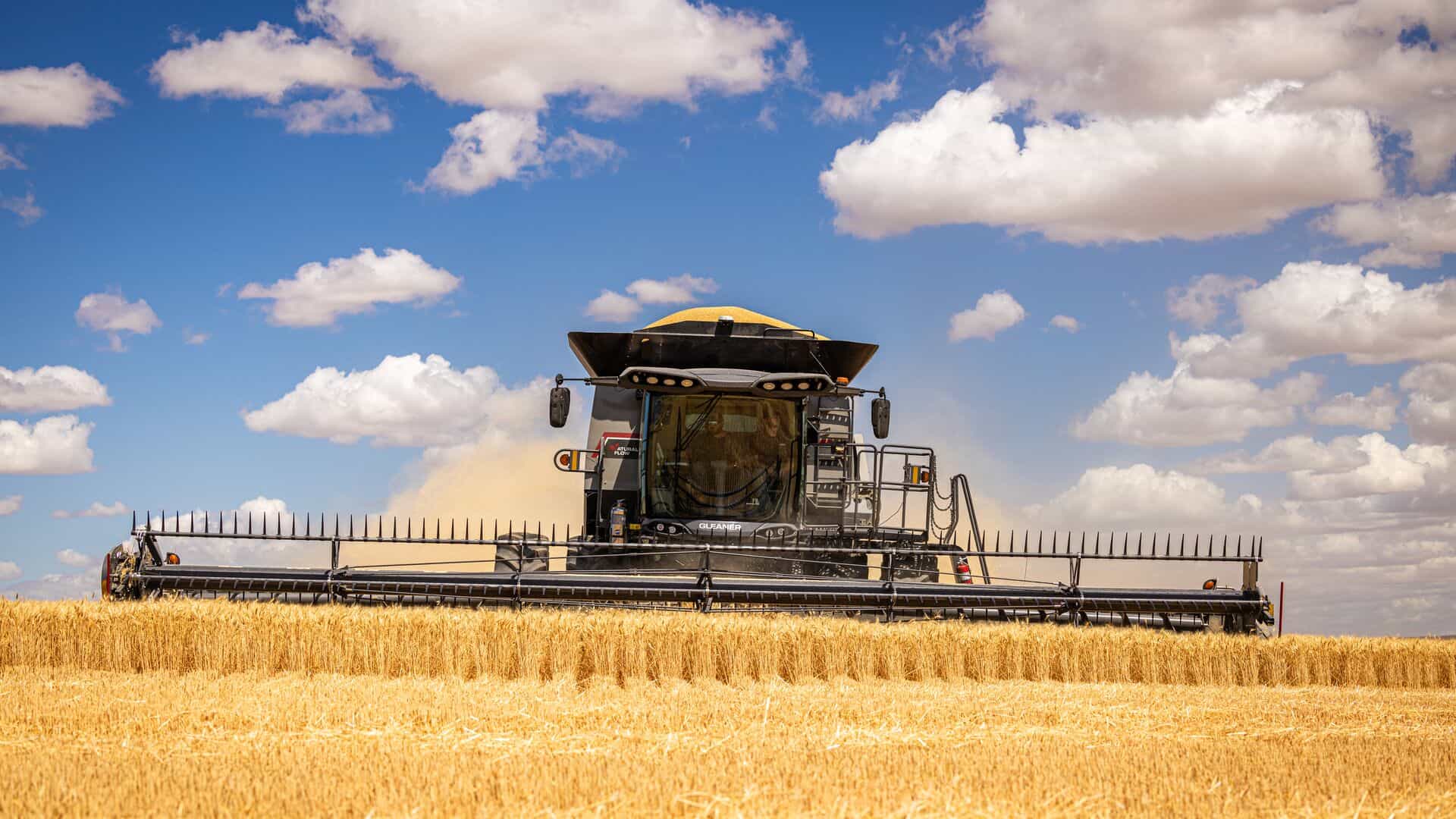 New 2025 Gleaner T71 combine, stock CV005168, in stock at Parallel Ag Carthage, Illinois