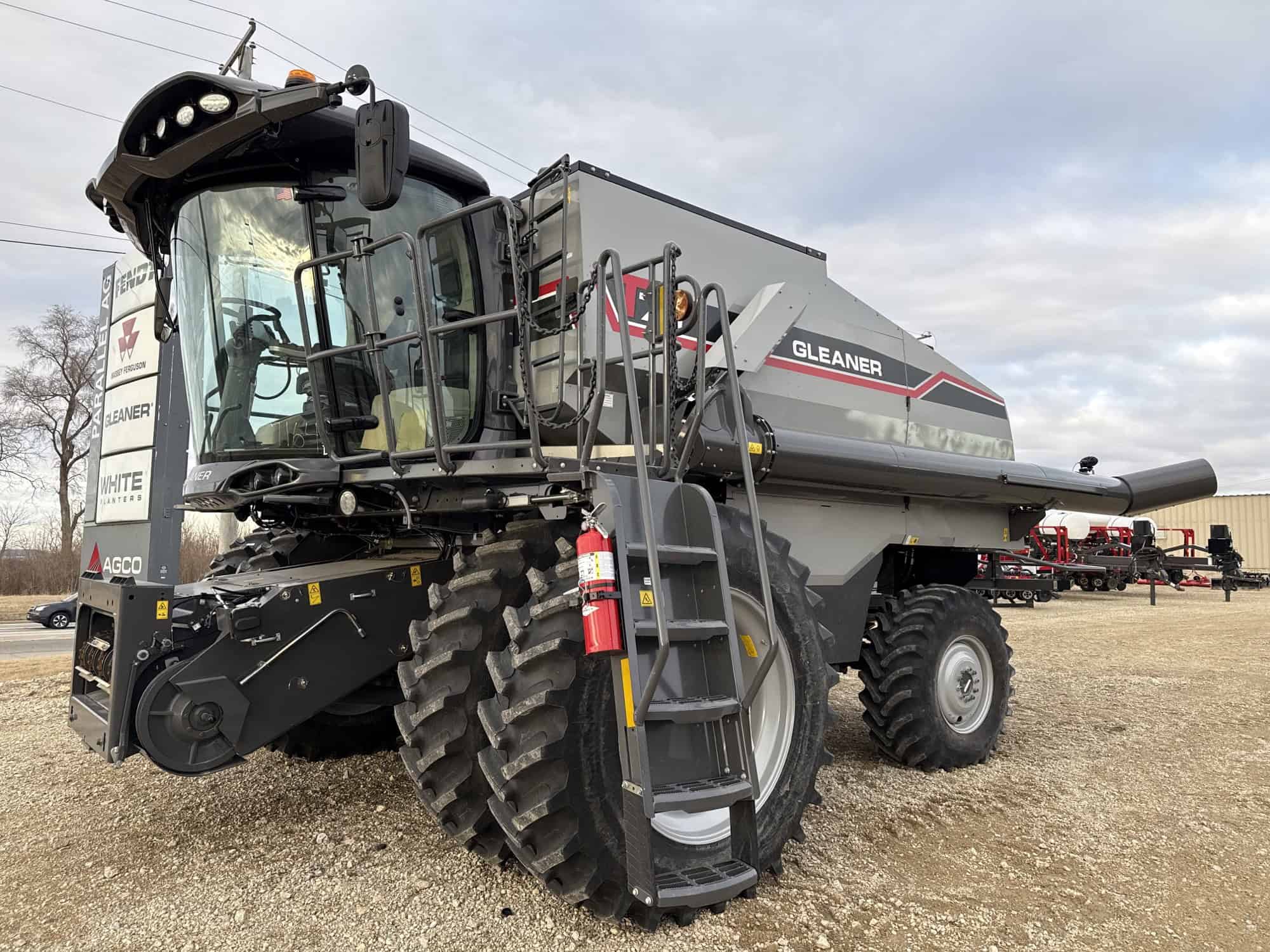 New 2025 Gleaner T71 combine, stock CV005164, in stock at Parallel Ag Durand, Illinois